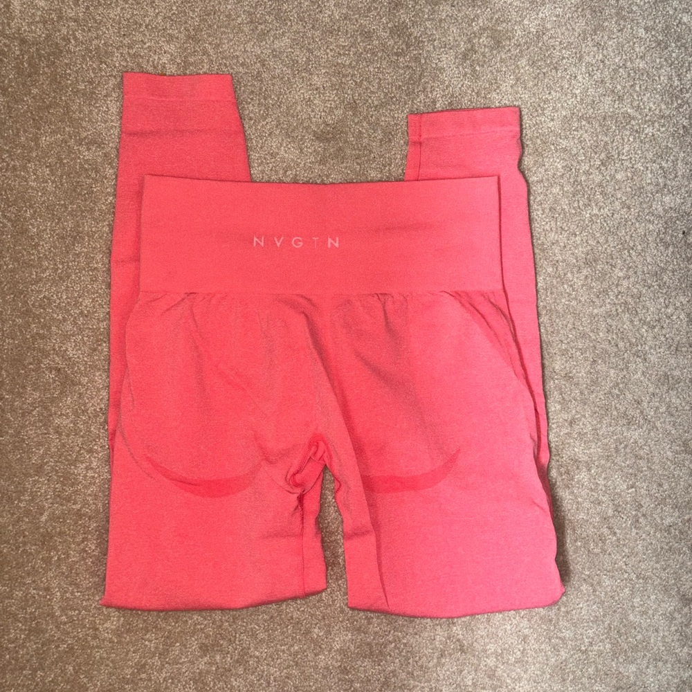 NVGTN coral Leggings